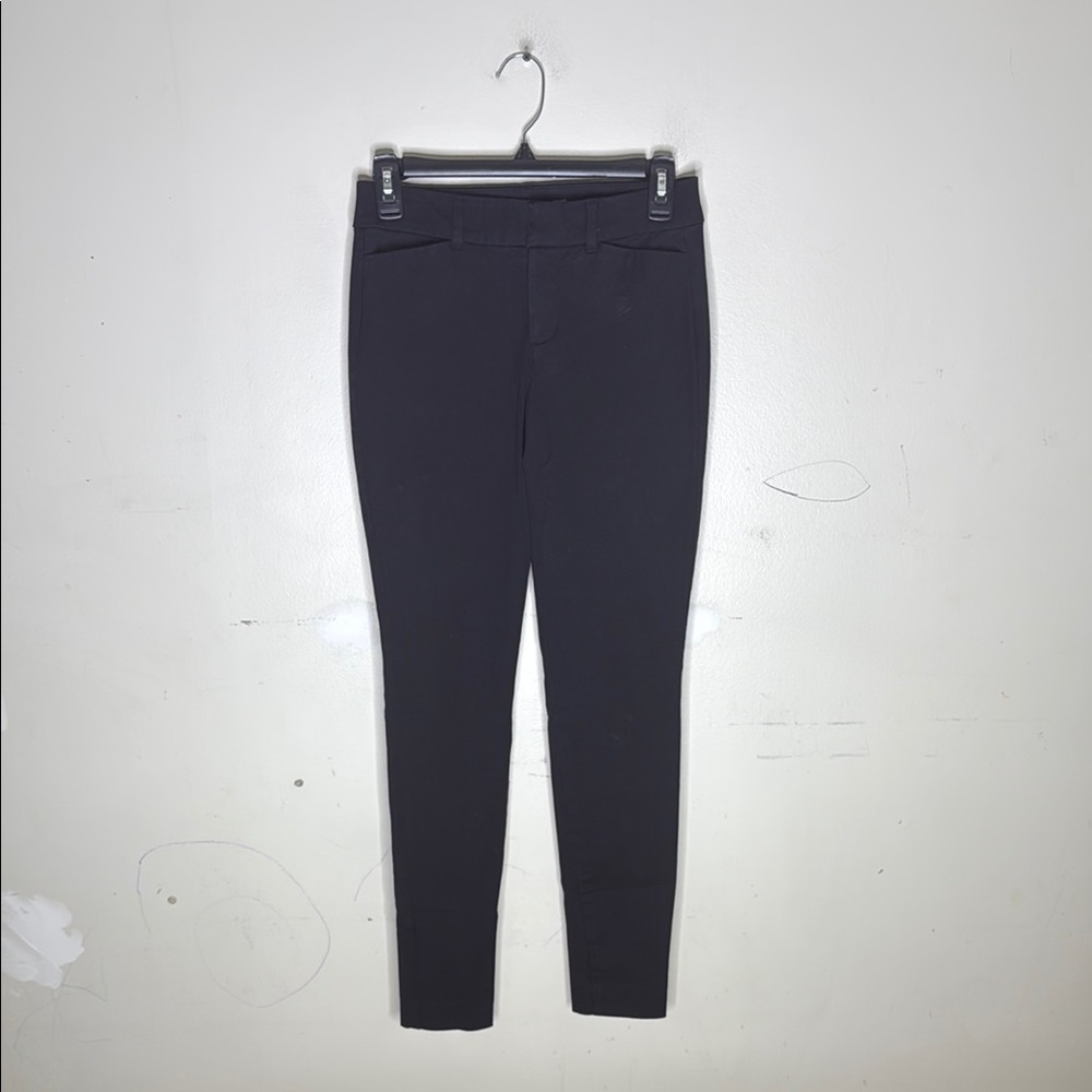 Old Navy Black High-Rise Pixie Trouser Pants Size 0